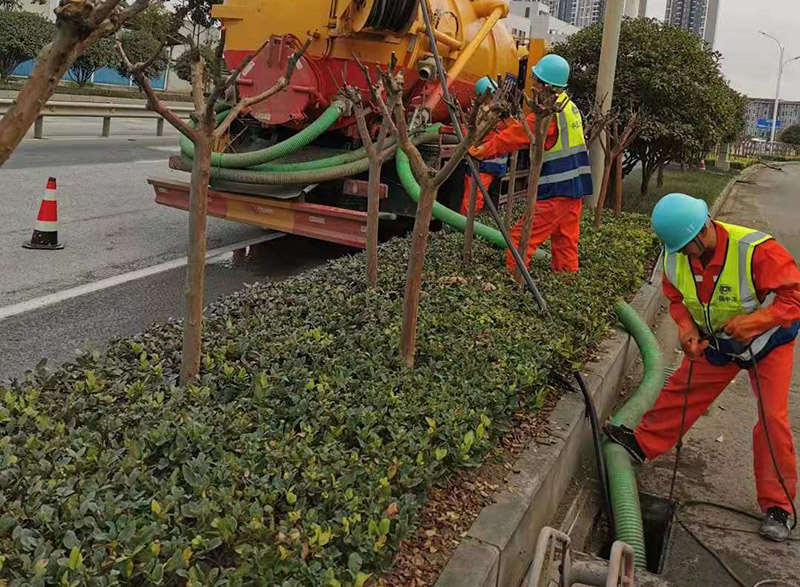 枝江市政管道清淤